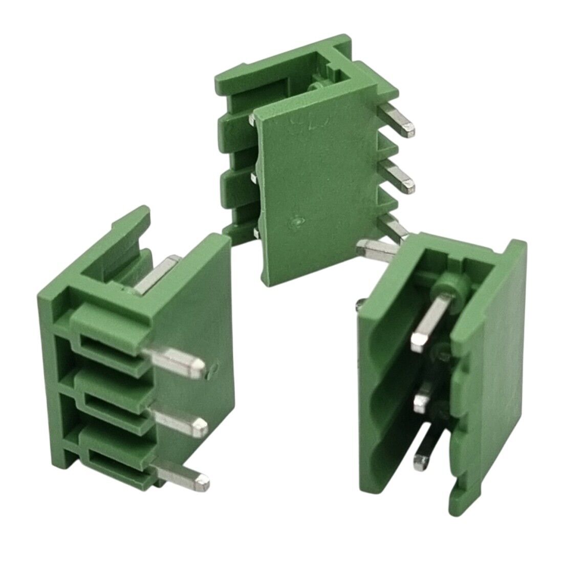 KF2EDGR-5.08-3P, 3'lü 5.08mm 90' PCB Klemens