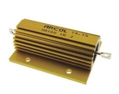 HS100 1R J, 1R 100W Alüminyum Direnç, (1R0 100W)