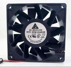 PFB1224EHE, 120x120x38mm 24VDC 1.08A 2 Kablolu Fan
