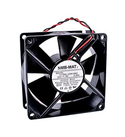 3112KL-05W-B60, 80x80x32mm 24VDC 0.28A 2 Kablolu Fan