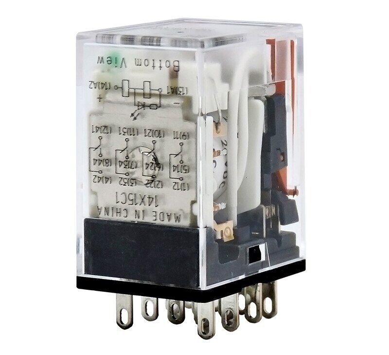 MY4IN-D2-GS, 24VDC 6A Röle