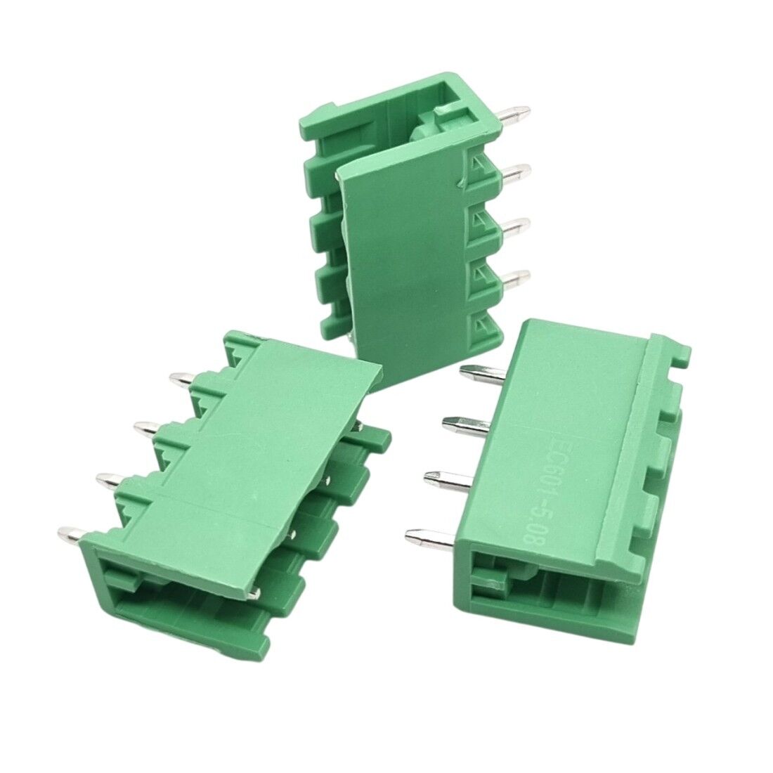KF2EDGV-5.08-4P, 4'lü 5.08mm 180' PCB Klemens, PCB Montaj