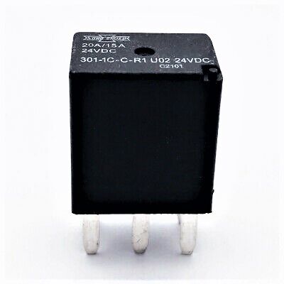 301-1C-C-D1, 24VDC 15A SPDT (1 Form C) Röle