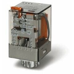Finder 60.12.8.230.0040, 230VAC 10A Çift Kontak Röle