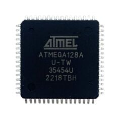 ATMEGA128A-AU, ATMEGA128A, TQFP-64 SMD Entgere Devre