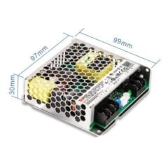NSP-100-15, 15VDC 6.7A PFC 100W Medikal Uyumlu Güç Kaynağı, Mean Well