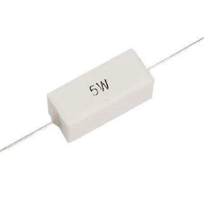 22 Ohm 5W %5 Taş Direnç, (22R 5W)