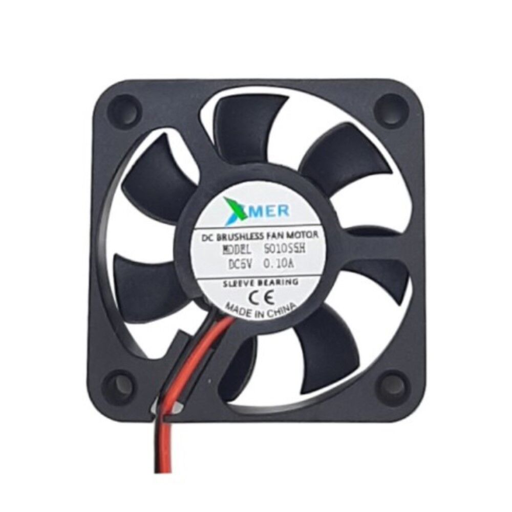 Xmer 5010S5H, 50x50x10mm 5VDC 0.05A (0.10A Max) 2900rpm 2 Kablolu Fan