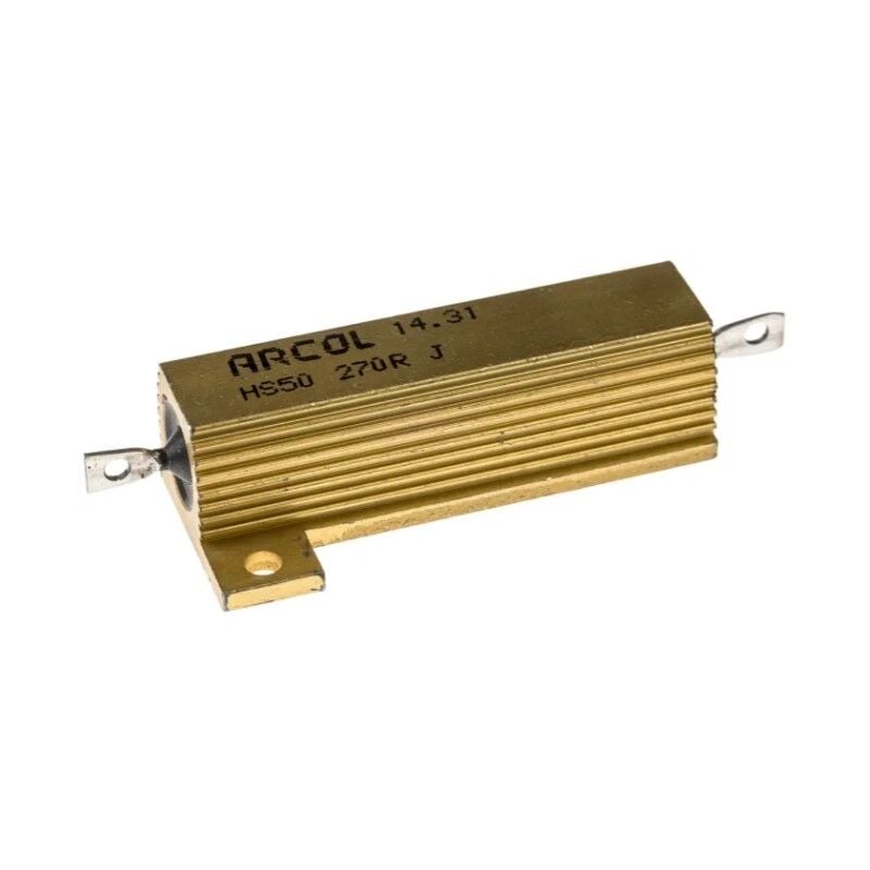 HS50 270R J, 270R 50W Alüminyum Direnç