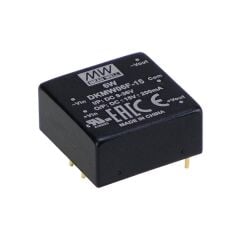 DKMW06G-12, 48Vin ±12Vout ±250mA 6W DC/DC Konvertör, MeanWell