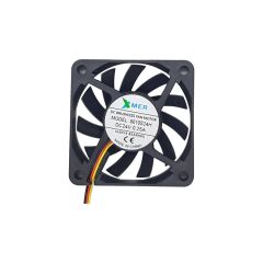 Xmer 6010S24H, 60x60x10mm 24VDC 0.06A (0.25A Max) 3500rpm 3 Kablolu Fan