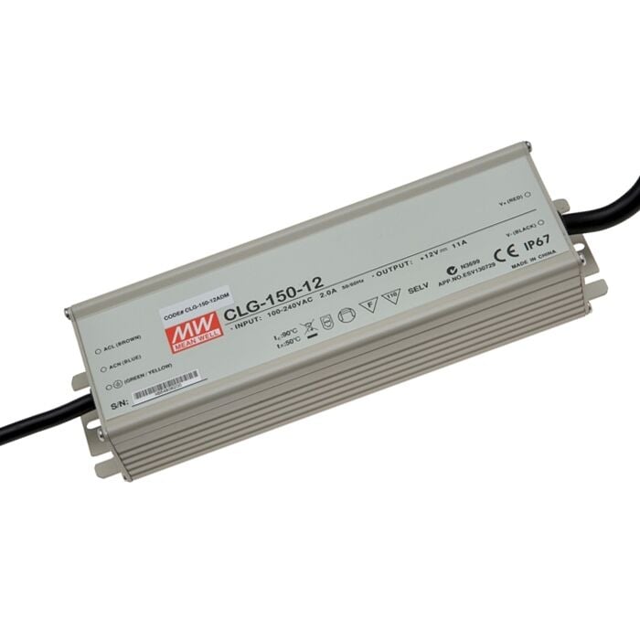CLG-150-20, 20VDC 7.50A Sabit Voltaj LED Sürücü, MeanWell