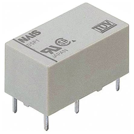 DSP1-DC5V-F, 5VDC 5A SPST  (1 Form A, 1 Form B) Röle