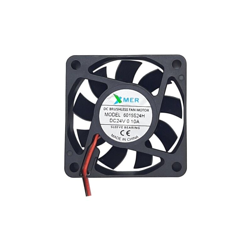 Xmer 6015S24H, 60x60x15mm 24VDC 0.13A 2 Kablolu Fan