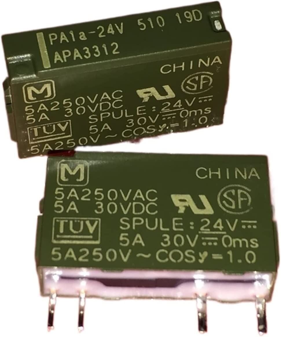 PA1a-24V, 24VDC 5A SPST (1 Form A) Röle