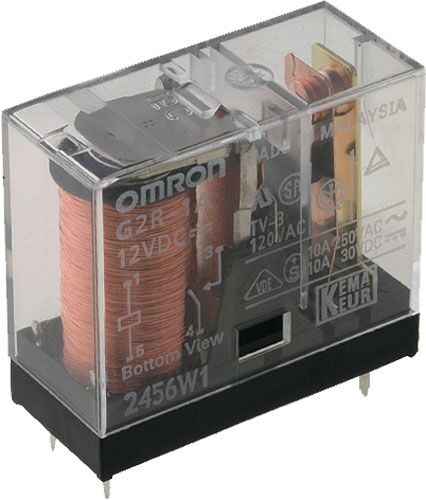 G2R-1A-DC12, 12VDC 10A SPTS (1 Form A) Röle