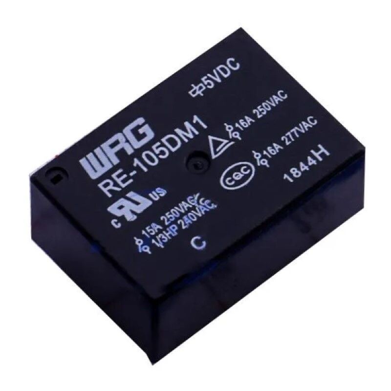 RE-105DM1, 5VDC 15A (1 Form A) Röle