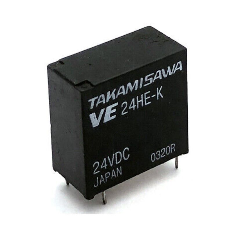 VE24HE-K, 24VDC 5A SPDT (1 Form C) Röle