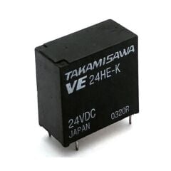 VE24HE-K, 24VDC 5A SPDT (1 Form C) Röle