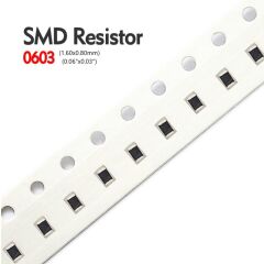 8.2 Mega Ohm 0603 %5 SMD Direnç, (8M2 0603) (25 adetlik şerit)