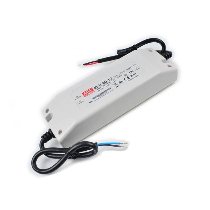 ELN-60-9, 5A 45W Ayarlanabilir LED Sürücü, Mean Well