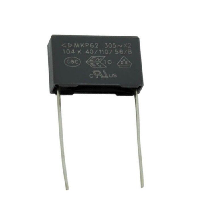 100nF 305V AC 15mm MKP62 X2 Polyester Kapasitör
