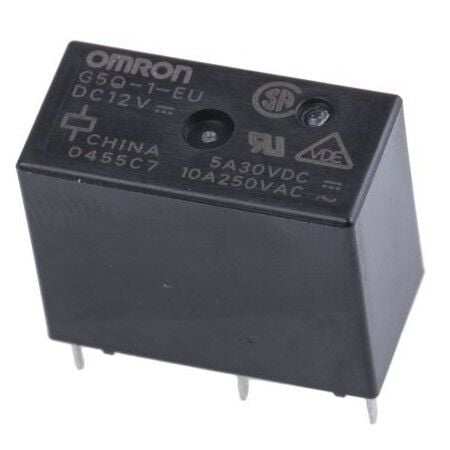 G5Q-1A-EU DC12, 12VDC 10A SPST-NO (1 Form A) Röle