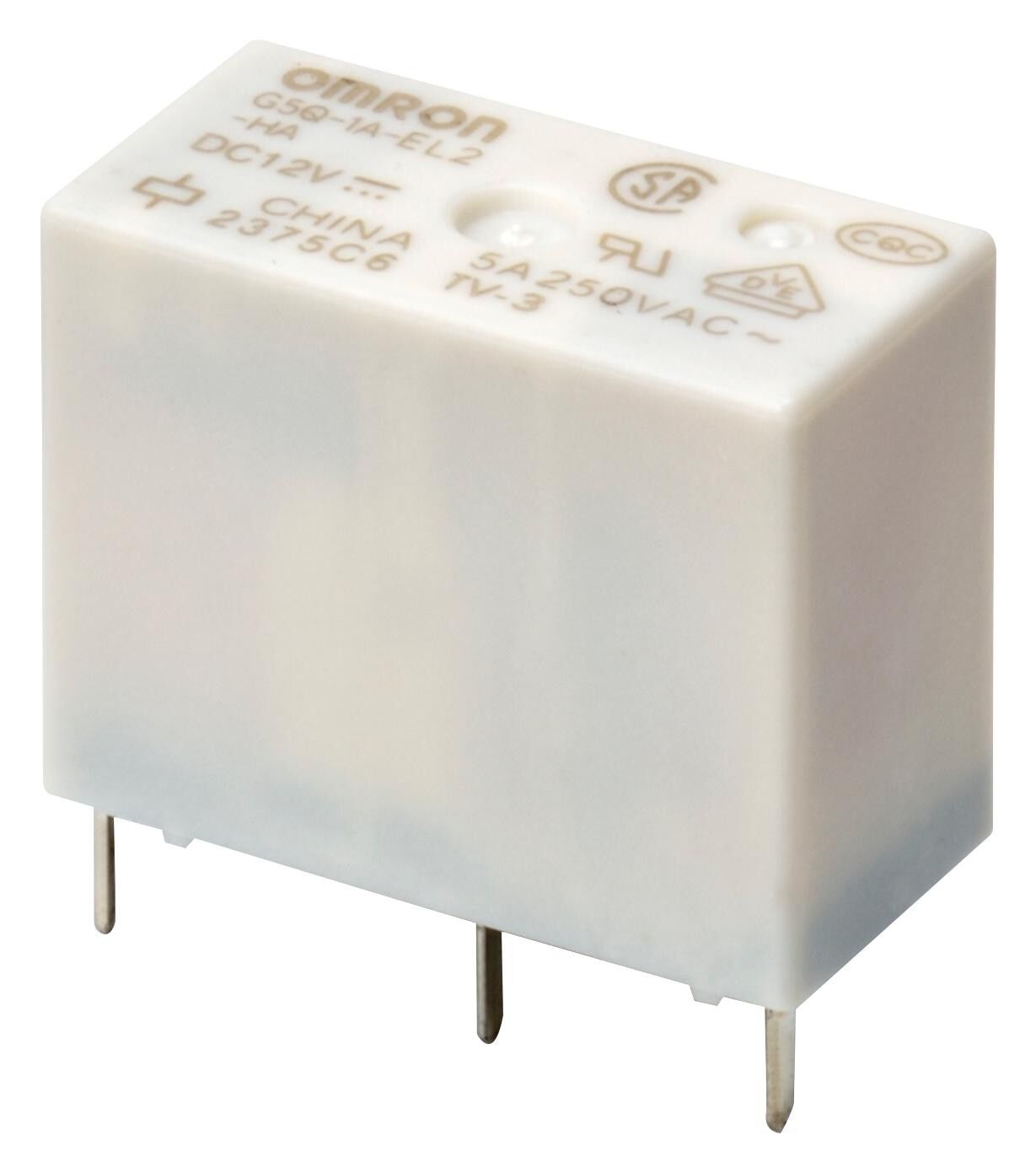 G5Q-1A4-EL2-HA-DC12, 12VDC 10A SPST-NO (1 Form A) Röle