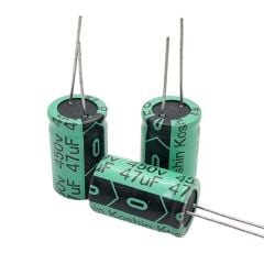 47uF 450V 16x26mm 105'C Elektrolitik Kondansatör