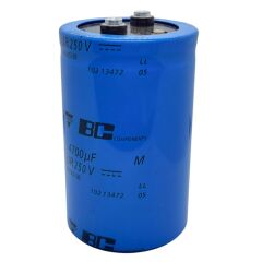 4.700uF 250V 65x105mm 85' Vidalı Kapasitör