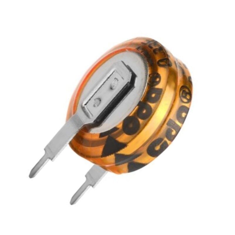 0.22F (220mF) 5.5V 11.5x12.5mm Süper Kapasitör