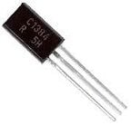 2SC1384, C1384, 60V 1A TO-92MOD Transistör