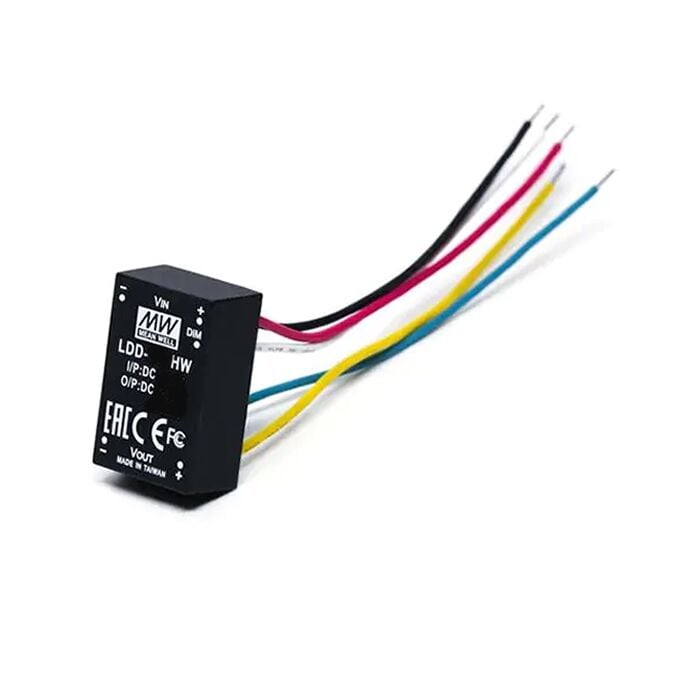 LDD-1000HW, 9-56Vin 2-52Vout 1A Kablolu Tip DC/DC LED Sürücü, MeanWell