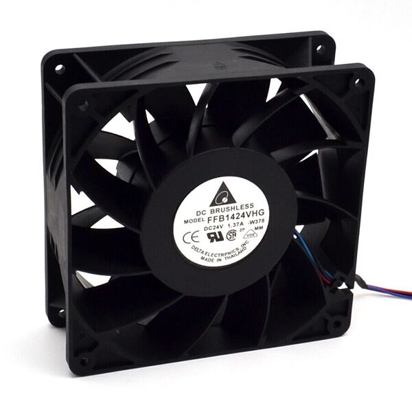 FFB1424VHG, 140x140x50.8mm 24VDC 1.37A 2 Kablolu Fan