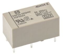 DSP2A-DC12V, 12VDC 5A DPST (2 Form A) Röle
