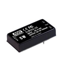 SLW05A-09, 9-18Vin 9Vout 556mA 5W DC/DC Konvertör, MeanWell