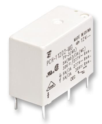 PCH-112D2, 12VDC 5A SPDT (1 Form C) Röle