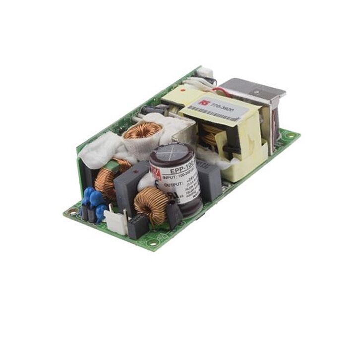 EPP-100-12, 12VDC 6.3A 75.6W PFC Açık Tip Güç Kaynağı, Mean Well