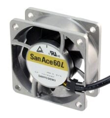 9LG0612P4S001, 60x60x25mm 12VDC 0.67A 4 Kablolu Fan