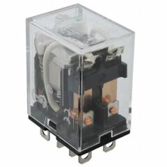 LY2N-D2-DC24, 24VDC 10A DPDT (2 Form C) Röle