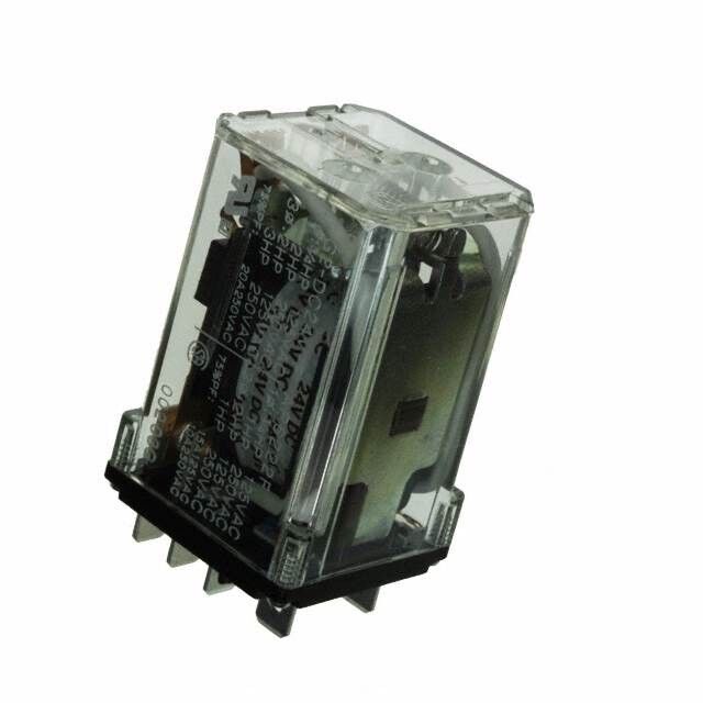 HG2-DC24V-F, 24VDC 20A DPDT (2 Form C) Röle