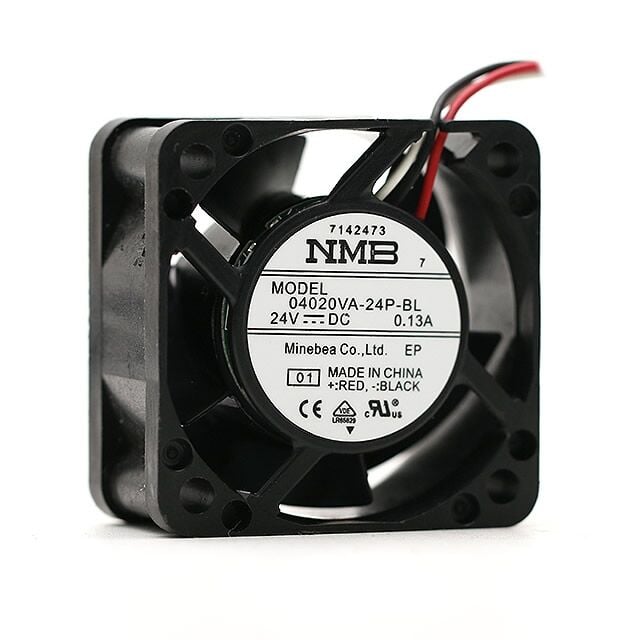 04020VA-24P-BL, 40x40x20mm 24VDC 0.13A 3 Kablolu Fan
