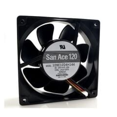 109E1224H144, 120x120x38mm 24VDC 0.25A 3 Kablolu Fan