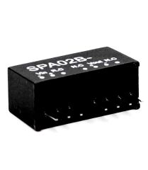SPA02B-05, 18-36Vin 5Vout 400mA 2W DC/DC Konvertör, Mean Well