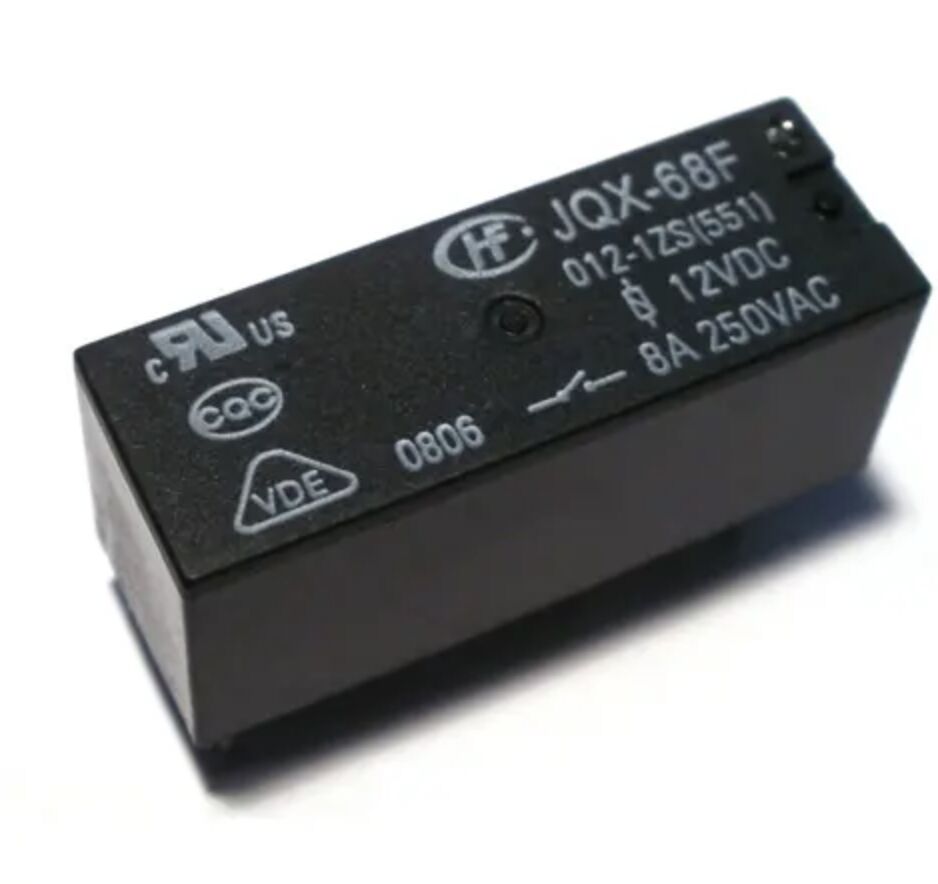 JQX-68F-012-1ZS, 12VDC 8A Röle