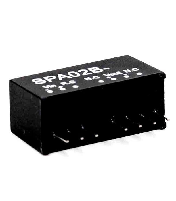 SPA02B-12, 18-36Vin 12Vout 167mA 2W DC/DC Konvertör, Mean Well