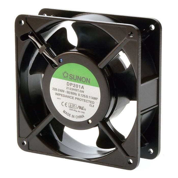 DP201A-2123HBT.GN, 120x120x38mm 220VAC 19W Fan