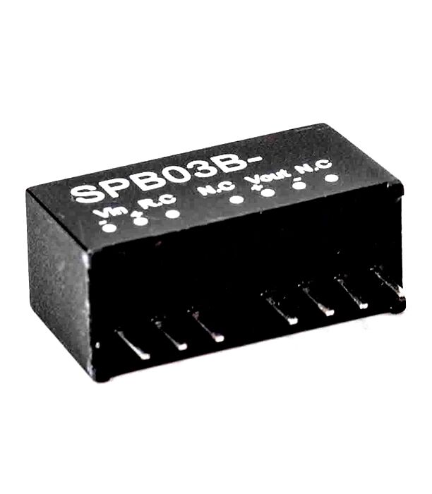 SPB03B-15, 18-36Vin 15Vout 200mA 3W DC/DC Konvertör, Mean Well