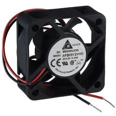 AFB0512VHD, 50x50x20mm 12VDC 0.24A 2 Kablolu Fan