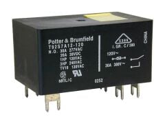 T92S7D12-24V, 30A 24V DPST-NO (2 Form A) Röle